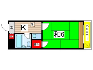 加藤ハイツ【3階】の間取り