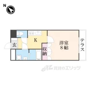 オルガ21【1階】の間取り