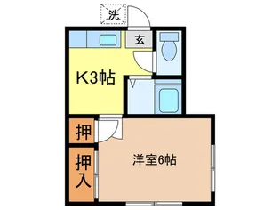 さつき荘【1階】の間取り