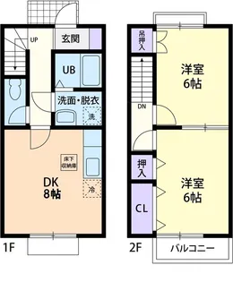 東新ハイツの間取り
