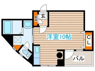 ル・クラ-ジュの間取り