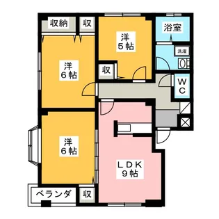 プリエネージュB【1階】の間取り