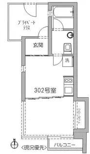 Terrace YoshiTsune【3階】の間取り