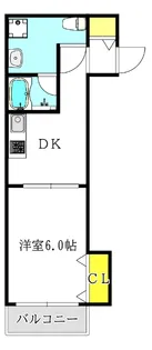 東梅田レジデンス小島【5階】の間取り