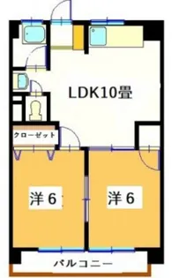 第2今井ビル【3階】の間取り