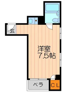 ムーンライズ【3階】の間取り