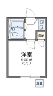 レオパレスホワイトアイランド【1階】の間取り