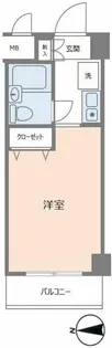プチメゾン目黒【3階】の間取り