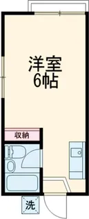 下北沢アサカハイツA棟【2階】の間取り