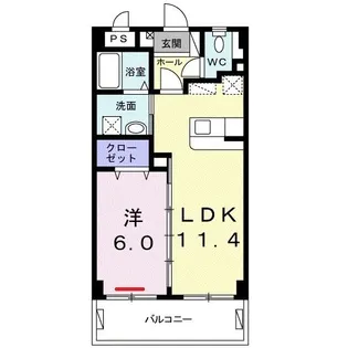 Vieni con tern【4階】の間取り