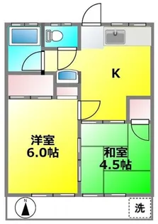 ハイム伊東【2階】の間取り