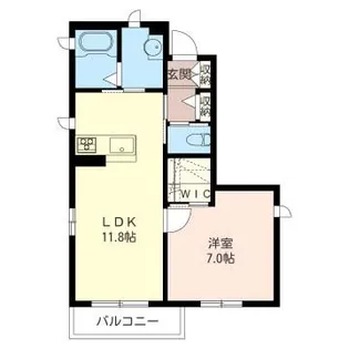 リッシュ A【1階】の間取り