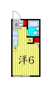 ベルハイムA【1階】の間取り