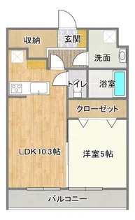 ◆ルグラン【2階】の間取り