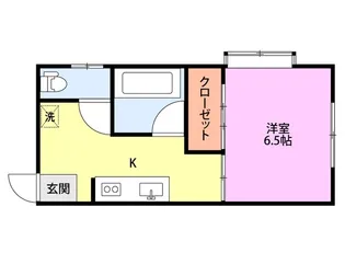 ハイツK【1階】の間取り