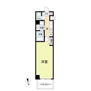 アーバンフラッツ心斎橋【13階】の間取り