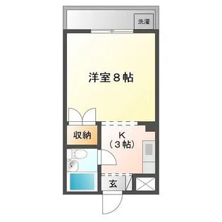 フォレスト深草【4階】の間取り