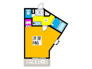 ソレイユマンション【3階】の間取り