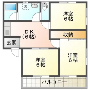 メゾンサイキ【1階】の間取り