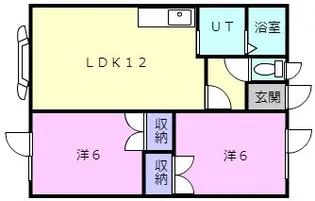 グレース【1階】の間取り