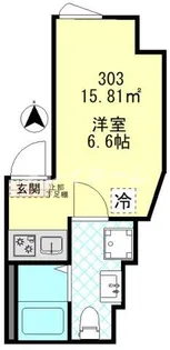 ムーンテラス多摩川【3階】の間取り