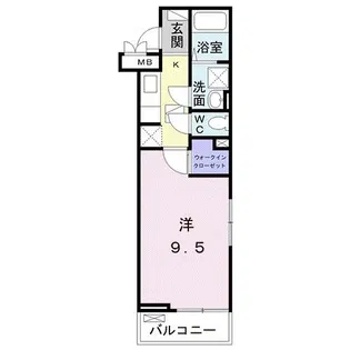 フルリール【1階】の間取り