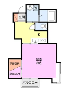 サザンヒルズ【1階】の間取り