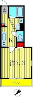 Maison Field【1階】の間取り
