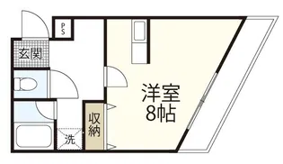 セントフォレスト北長瀬【4階】の間取り