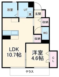 マ・メゾン【1階】の間取り