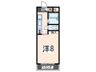 カーサ703【4階】の間取り