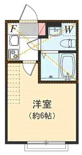 マ ピエス生田8【1階】の間取り