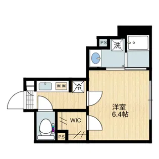 プランドール東中野B棟【2階】の間取り