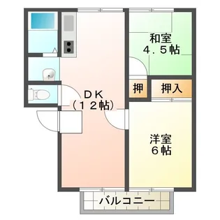 グラン・トア【1階】の間取り