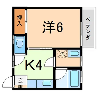 ヒルトップテラス湯河原【2階】の間取り