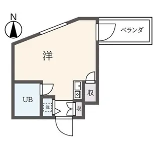 ジョイム向ヶ丘遊園【4階】の間取り