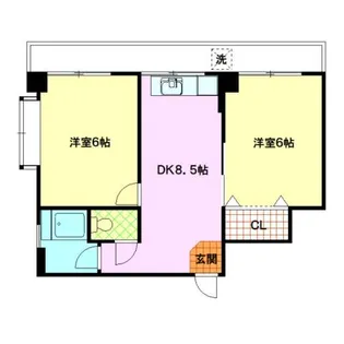 ペガサス【2階】の間取り