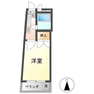 タマリックス【1階】の間取り