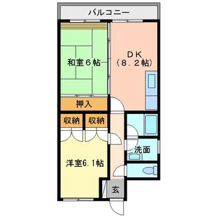 プルミエ【7階】の間取り