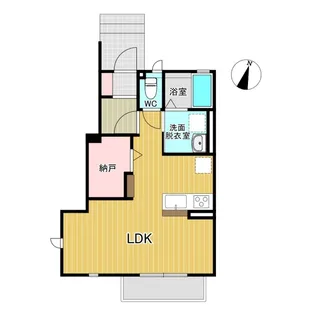 LienC【1階】の間取り