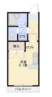 神奈川県藤沢市善行6【アパート】の間取り