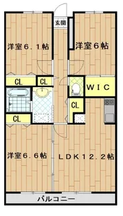 K’s city3【3階】の間取り