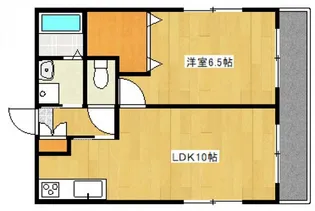 サーブハウス【3階】の間取り