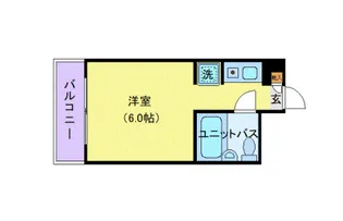 タッシ国立【2階】の間取り