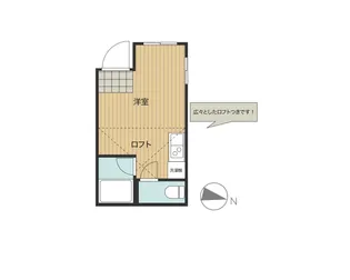 S・K早稲田 102号室【1階】の間取り