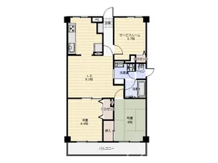 スターハイム朝霞【2階】の間取り