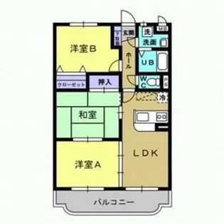ユーミー豊泉【3階】の間取り