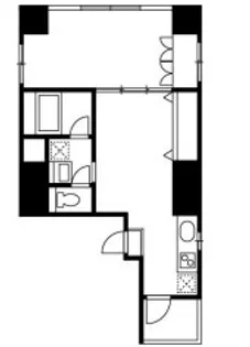 東京都中央区銀座1【マンション】の間取り