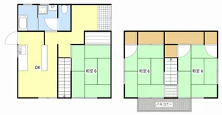 静岡県磐田市池田【一戸建】の間取り