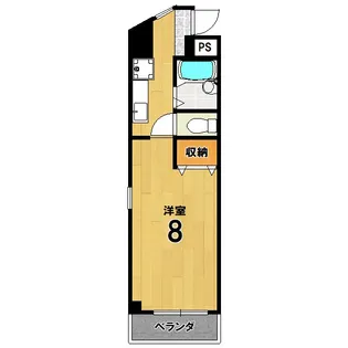 鴨川ラビアン【3階】の間取り